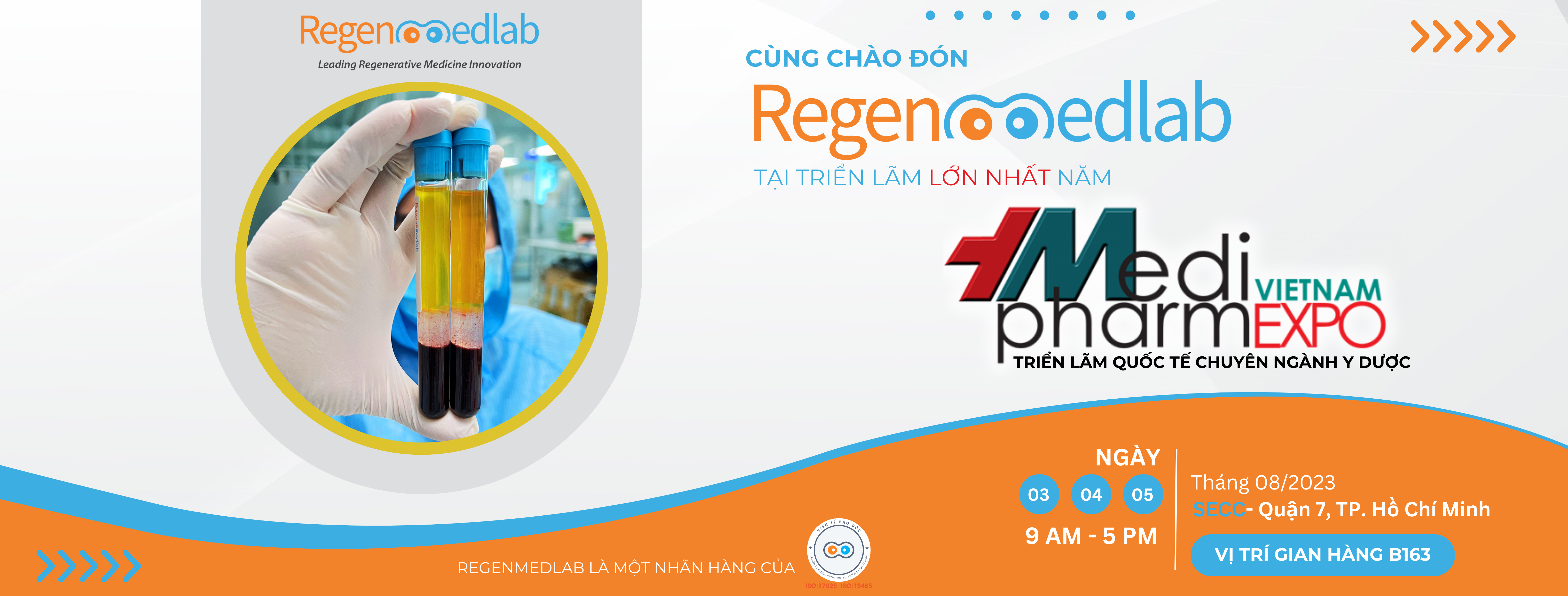 Regenmedlab Tham Dự Triển Lãm Y Dược Medi-Pharm Expo 2023