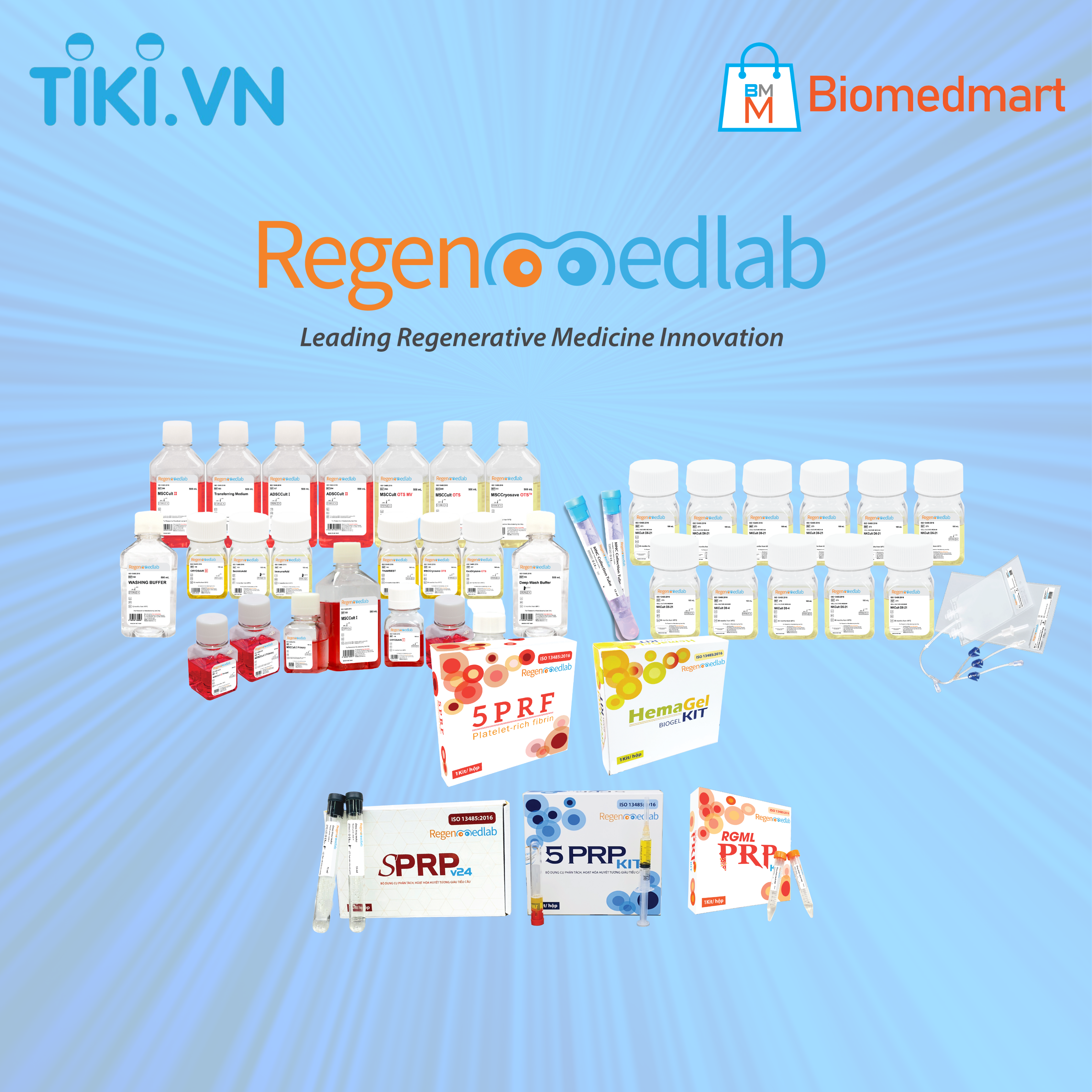 DỄ DÀNG MUA HÀNG REGENMEDLAB TRÊN TIKI