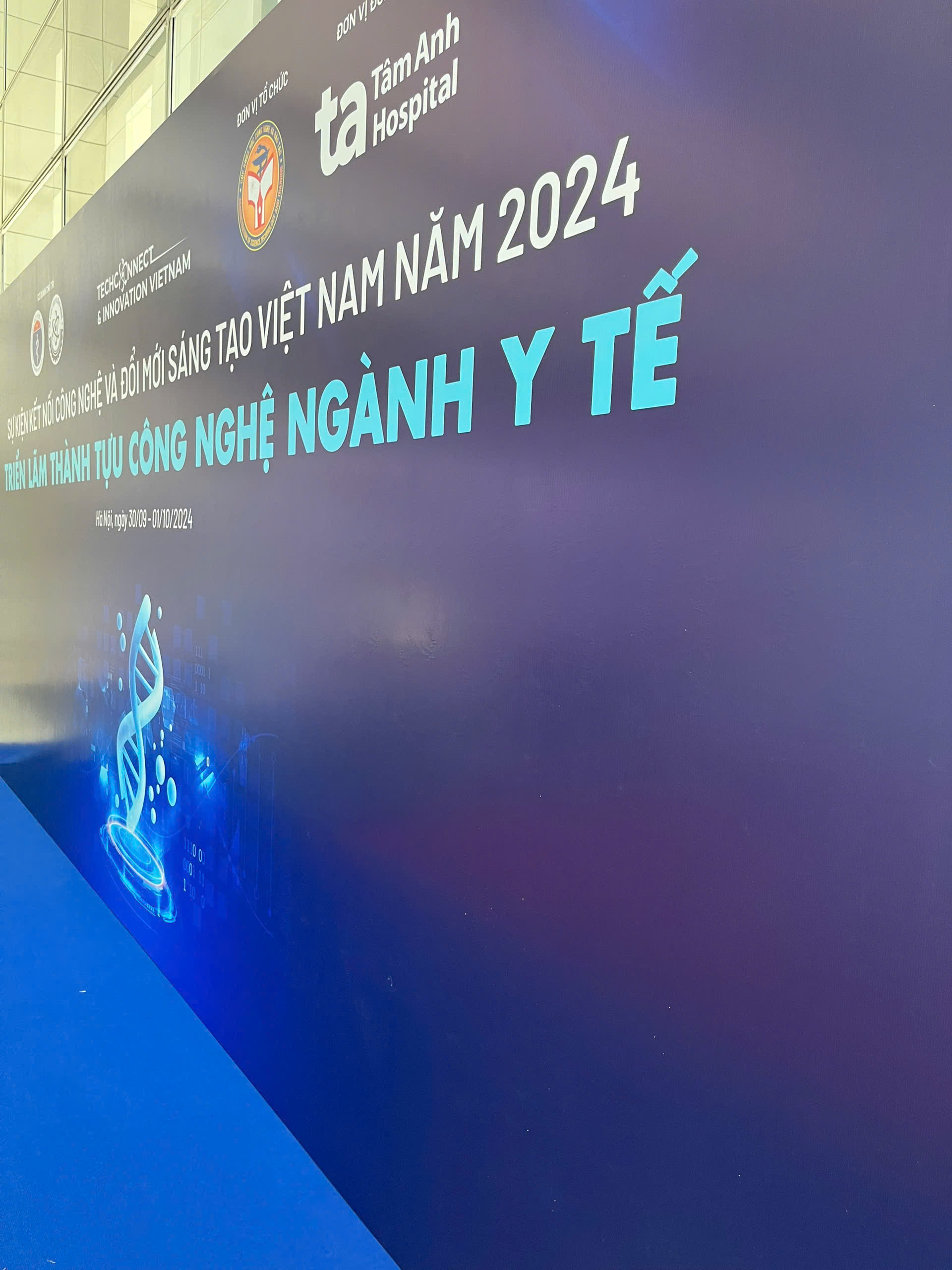 VIỆN TẾ BÀO GỐC TẠI TECHCONNECT AND INNOVATION VIET NAM 2024