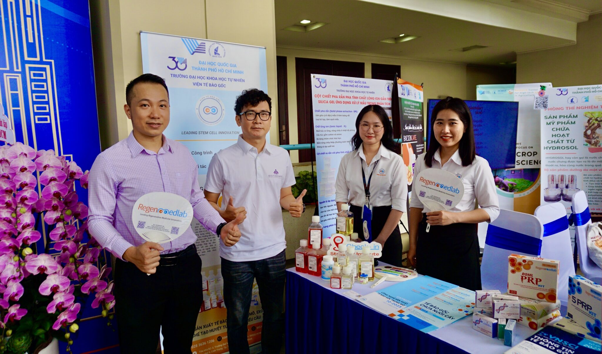 BIOMEDMART GÓP MẶT TẠI TRIỂN LÃM 30 NĂM ĐHQG-HCM: KHẲNG ĐỊNH VAI TRÒ TIÊN PHONG TRONG KHOA HỌC CÔNG NGHỆ